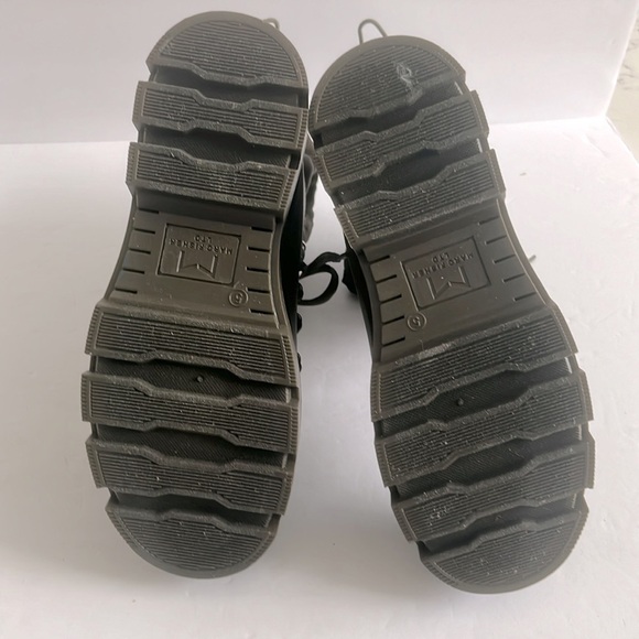 Marc Fisher $239  Women’s Weatherproof Lug Sole Military Green Boots Size 5 NWT - Picture 5 of 6